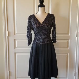 Beautiful Taffeta Skirt Dress 👗 😍 💕